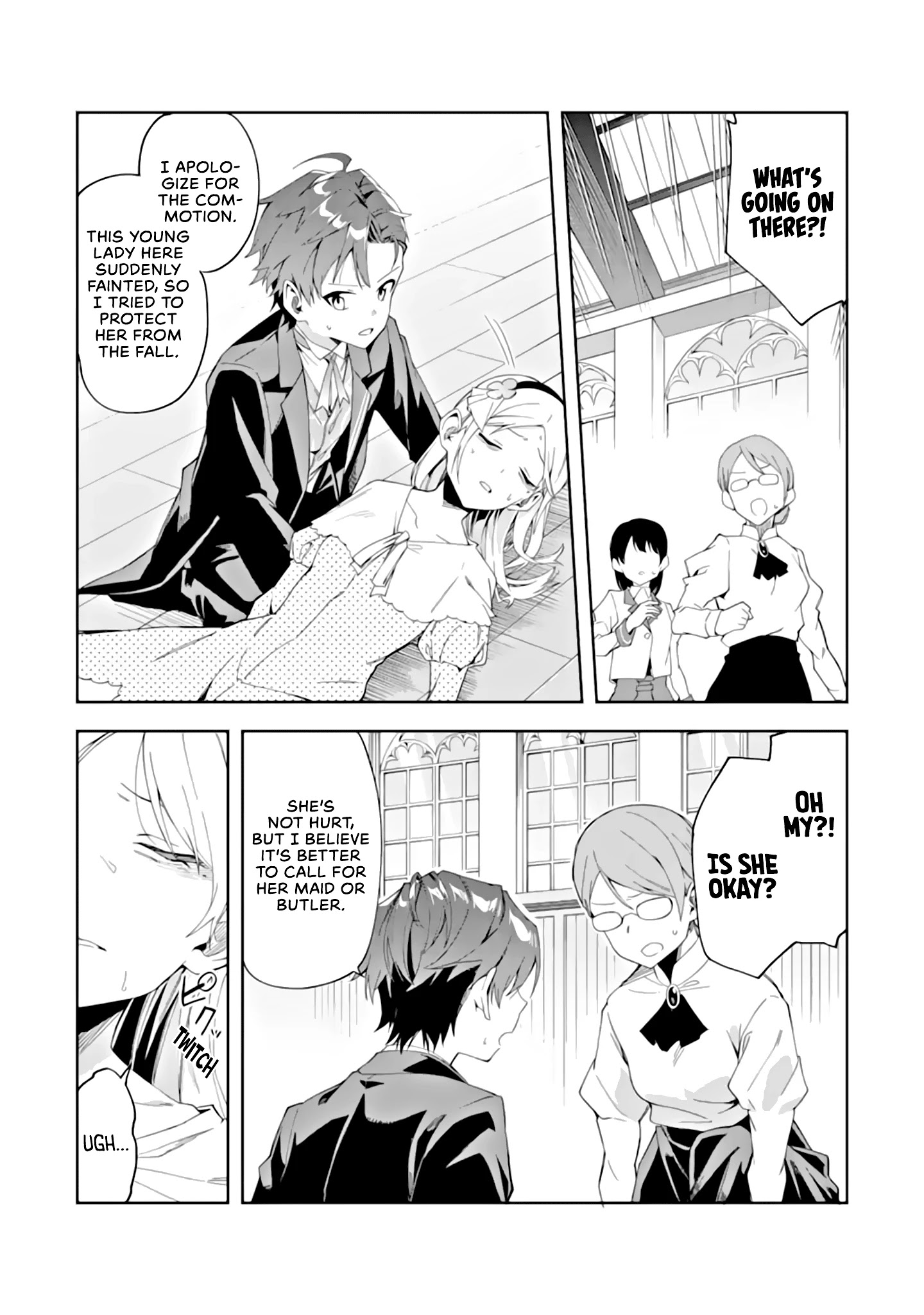 Akuyaku Reijou No Shitsuji-Sama Hametsu - Chapter 3.2: Entrance Exam