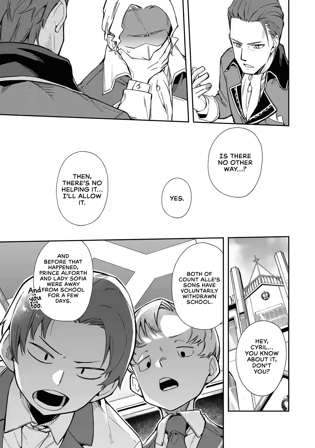 Akuyaku Reijou No Shitsuji-Sama Hametsu - Chapter 17: One Army Student Council