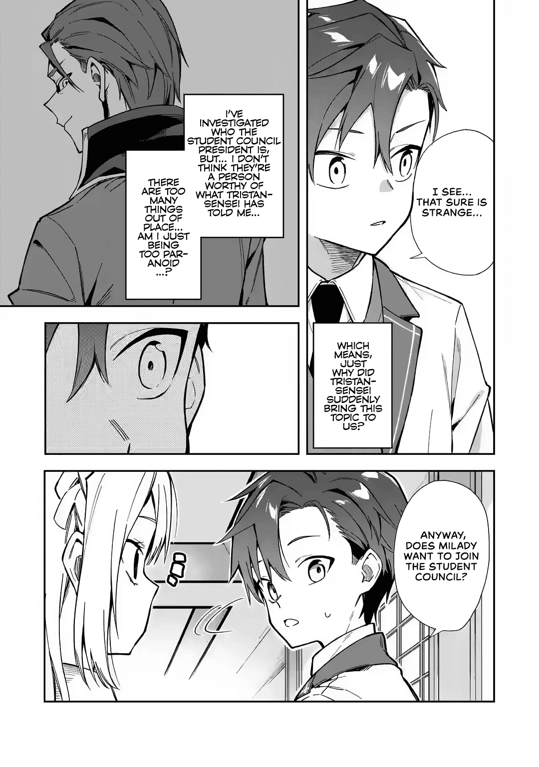 Akuyaku Reijou No Shitsuji-Sama Hametsu - Chapter 17: One Army Student Council