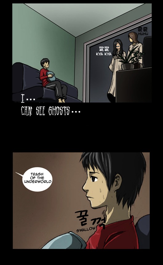 Let's Fight Ghost - Chapter 1 : I See Ghosts