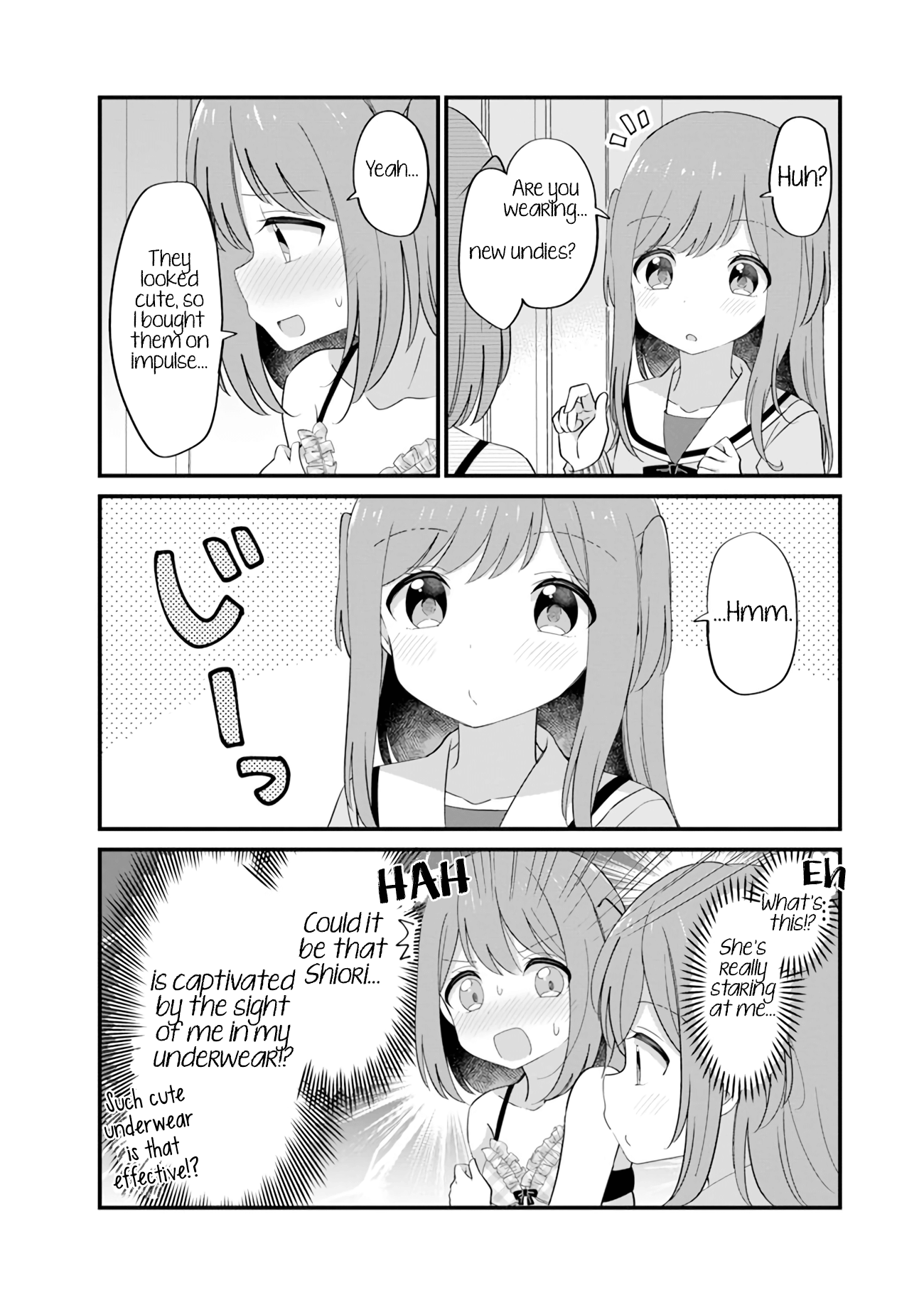 Mutually Unrequited Twin Sisters - Chapter 6: Seeing The Girl You Like In Underwear Is Lewd, Isn't It?