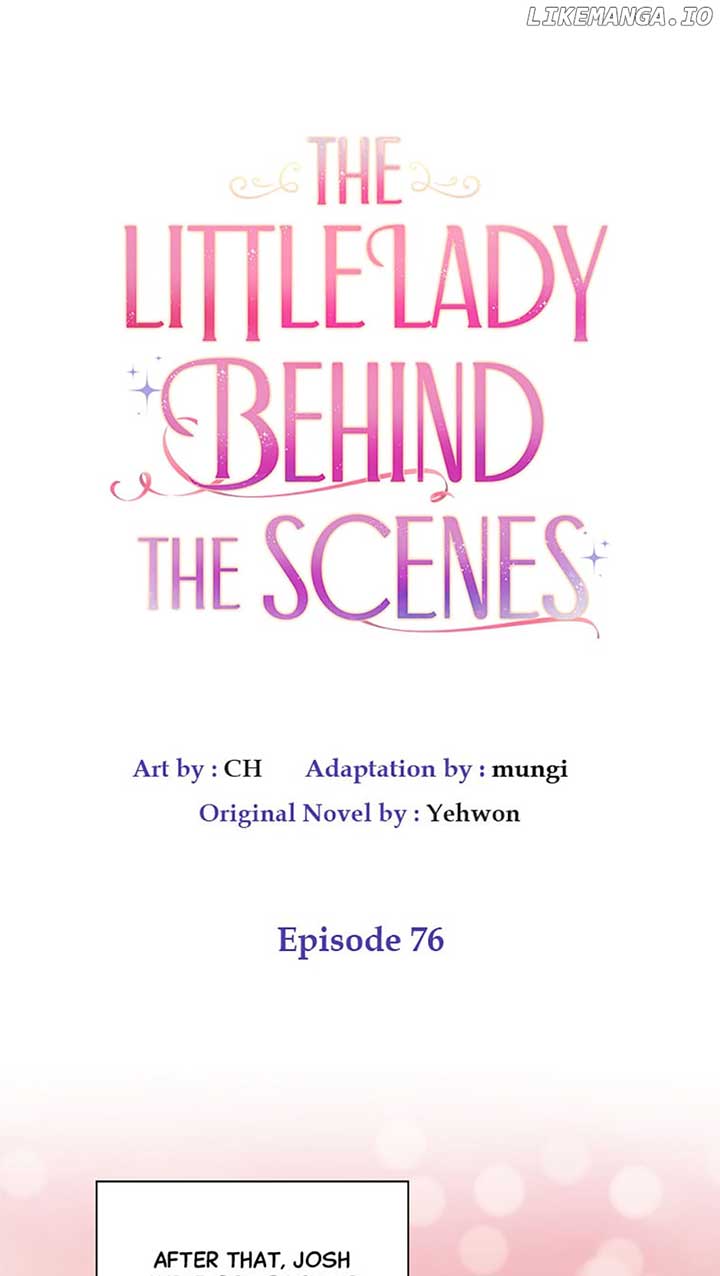 The Little Lady Behind The Scenes - Chapter 76