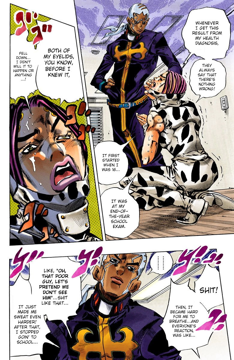 Jojo's Bizarre Adventure Part 5 - Vento Aureo - Vol.13 Chapter 112: Sky High Part 1