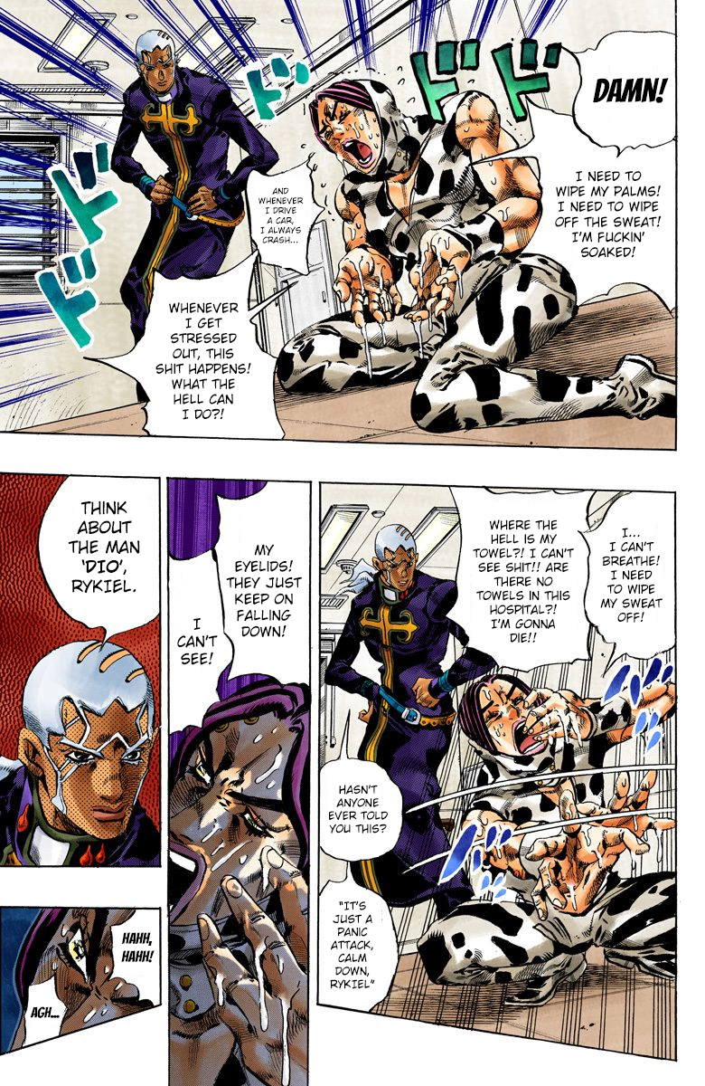 Jojo's Bizarre Adventure Part 5 - Vento Aureo - Vol.13 Chapter 112: Sky High Part 1