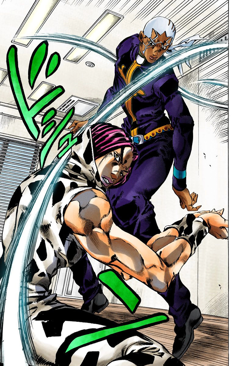 Jojo's Bizarre Adventure Part 5 - Vento Aureo - Vol.13 Chapter 112: Sky High Part 1