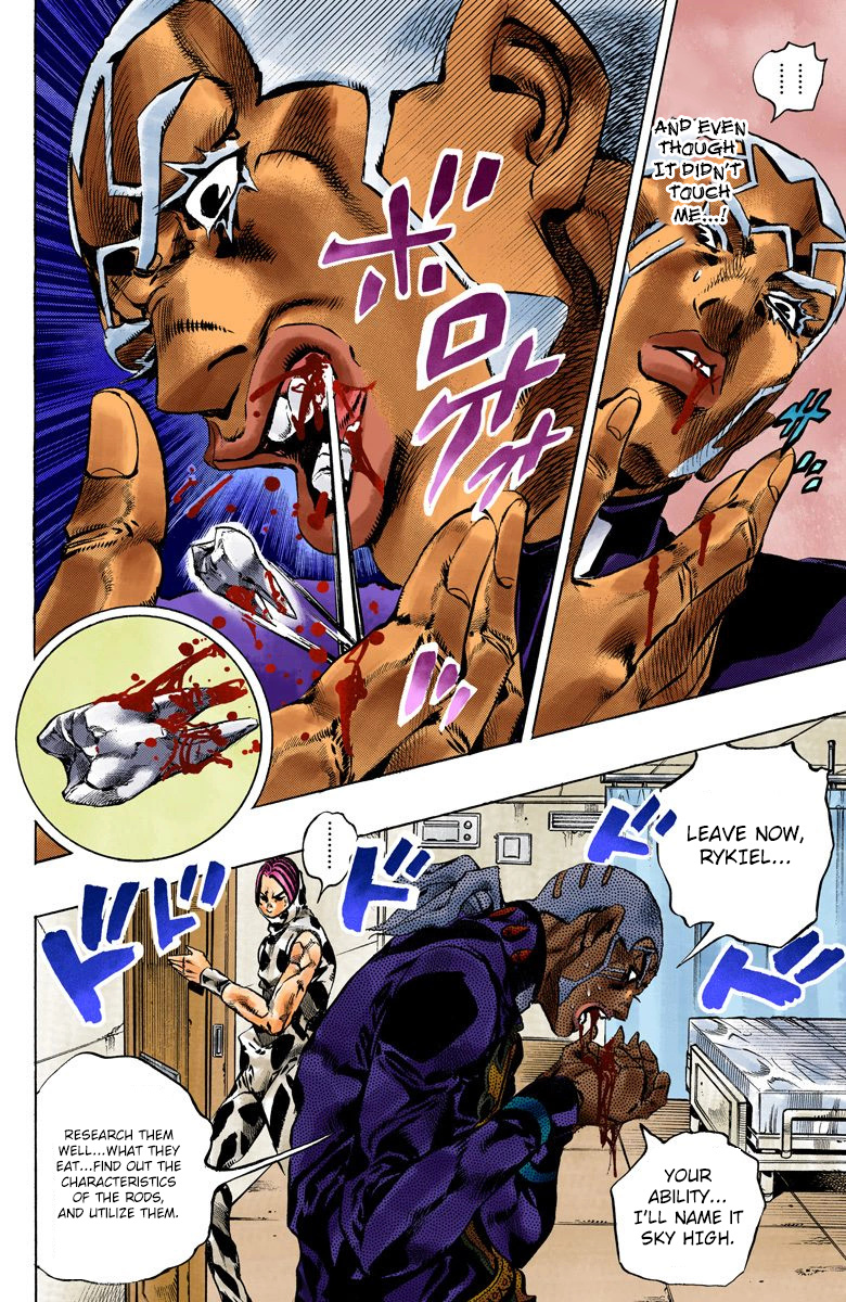 Jojo's Bizarre Adventure Part 5 - Vento Aureo - Vol.13 Chapter 112: Sky High Part 1