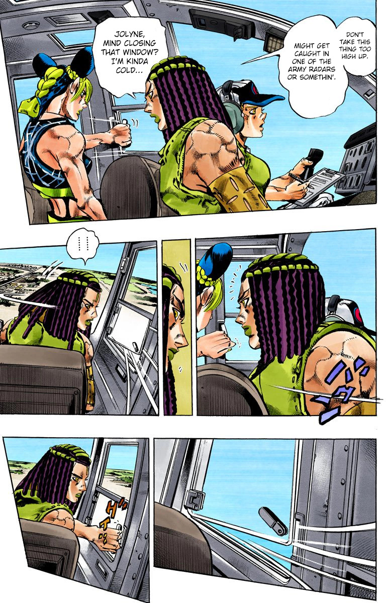 Jojo's Bizarre Adventure Part 5 - Vento Aureo - Vol.13 Chapter 112: Sky High Part 1