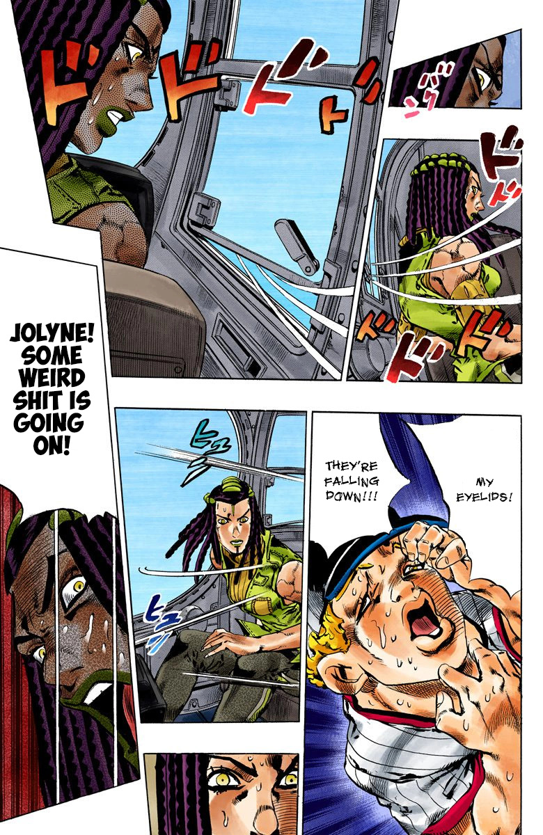 Jojo's Bizarre Adventure Part 5 - Vento Aureo - Vol.13 Chapter 112: Sky High Part 1