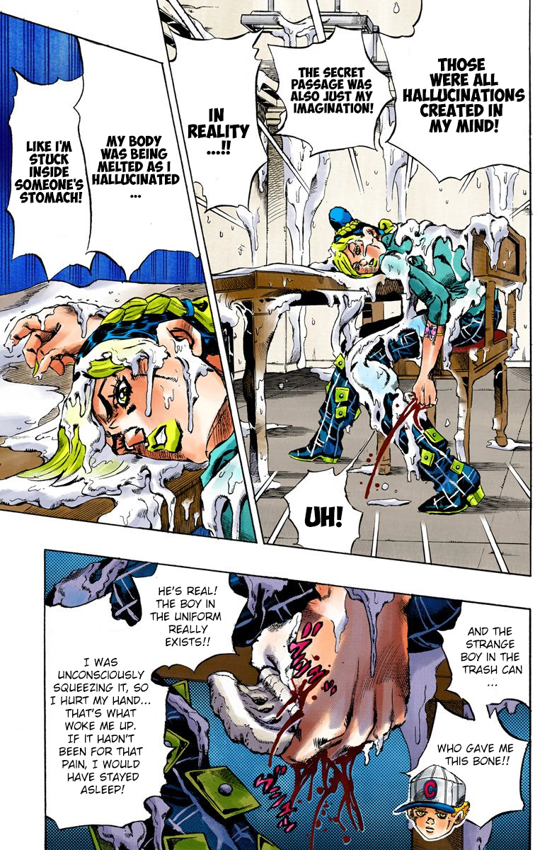 Jojo's Bizarre Adventure Part 5 - Vento Aureo - Vol.2 Chapter 17: The Visitor Part 7