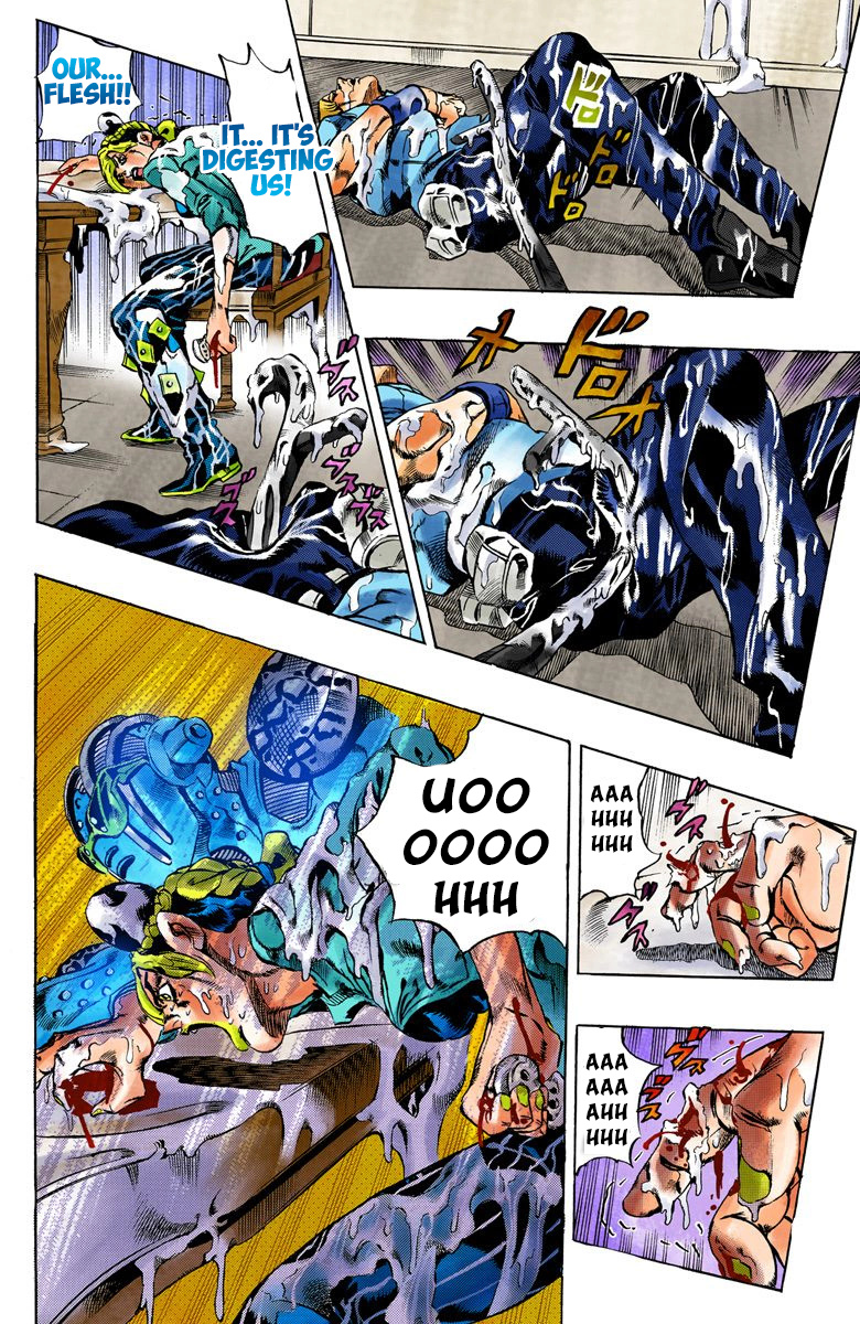 Jojo's Bizarre Adventure Part 5 - Vento Aureo - Vol.2 Chapter 17: The Visitor Part 7