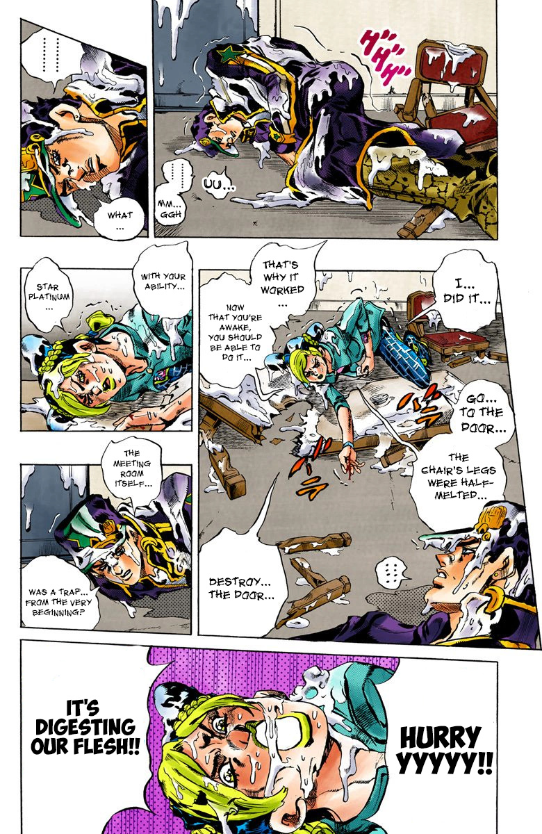 Jojo's Bizarre Adventure Part 5 - Vento Aureo - Vol.2 Chapter 17: The Visitor Part 7