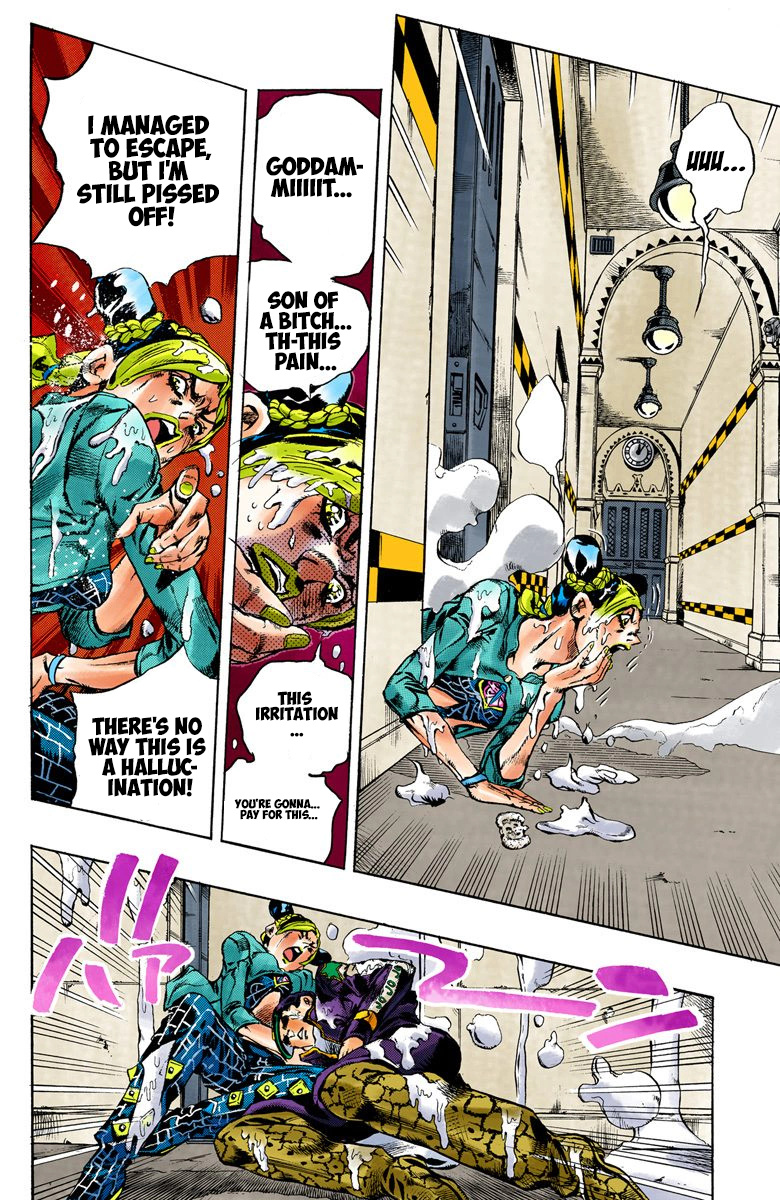 Jojo's Bizarre Adventure Part 5 - Vento Aureo - Vol.2 Chapter 17: The Visitor Part 7