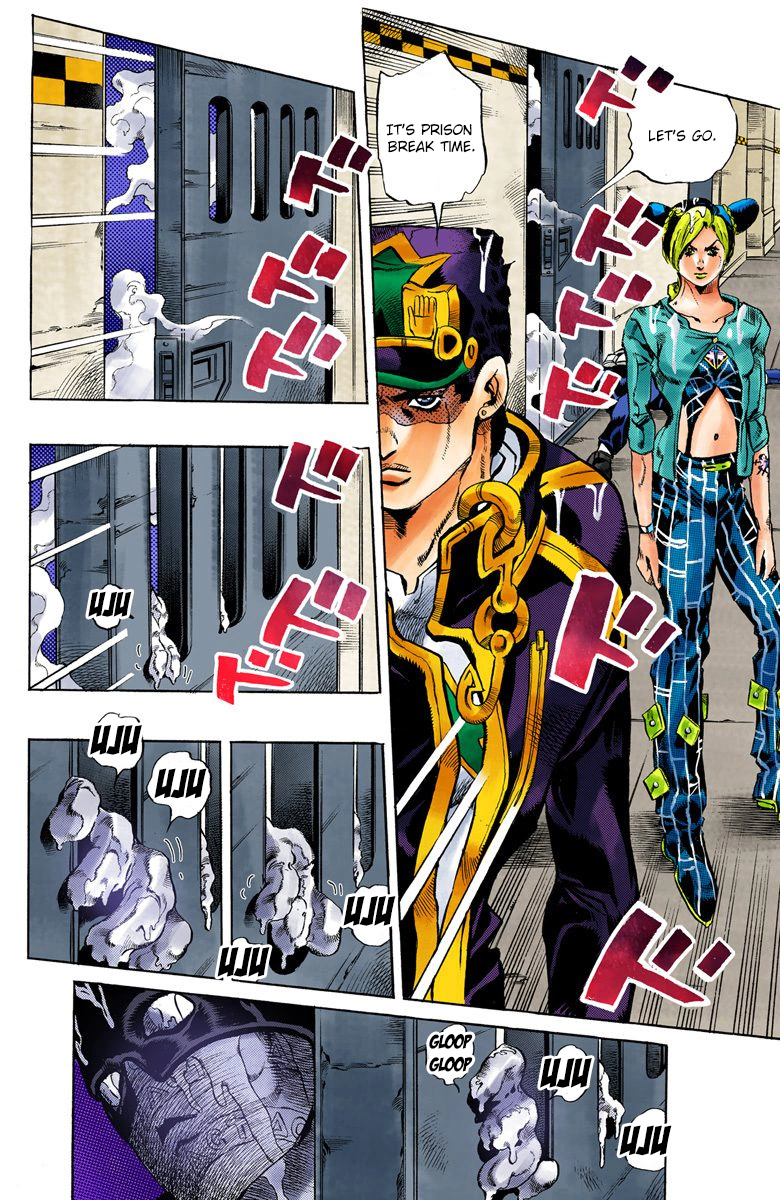 Jojo's Bizarre Adventure Part 5 - Vento Aureo - Vol.2 Chapter 17: The Visitor Part 7