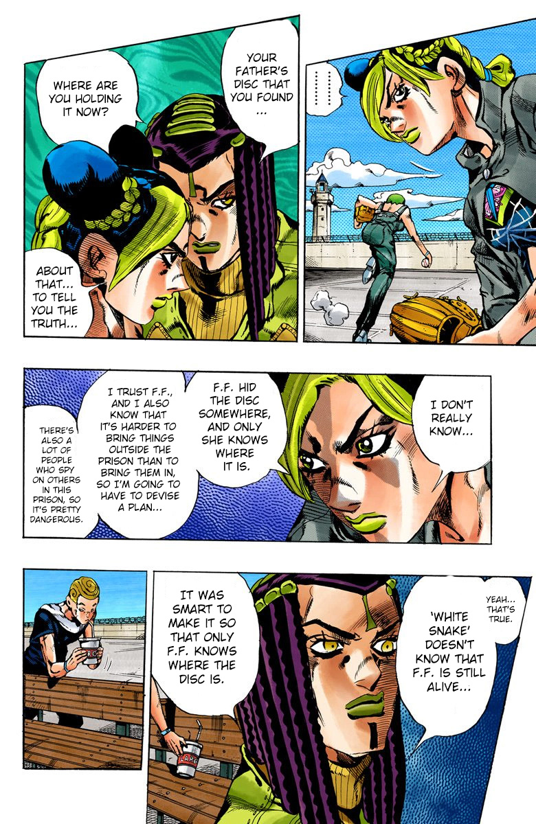 Jojo's Bizarre Adventure Part 5 - Vento Aureo - Vol.4 Chapter 34: Debt Collector Marilyn Manson Part 1