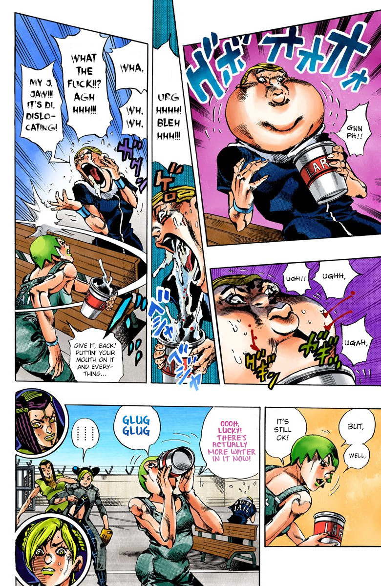 Jojo's Bizarre Adventure Part 5 - Vento Aureo - Vol.4 Chapter 34: Debt Collector Marilyn Manson Part 1