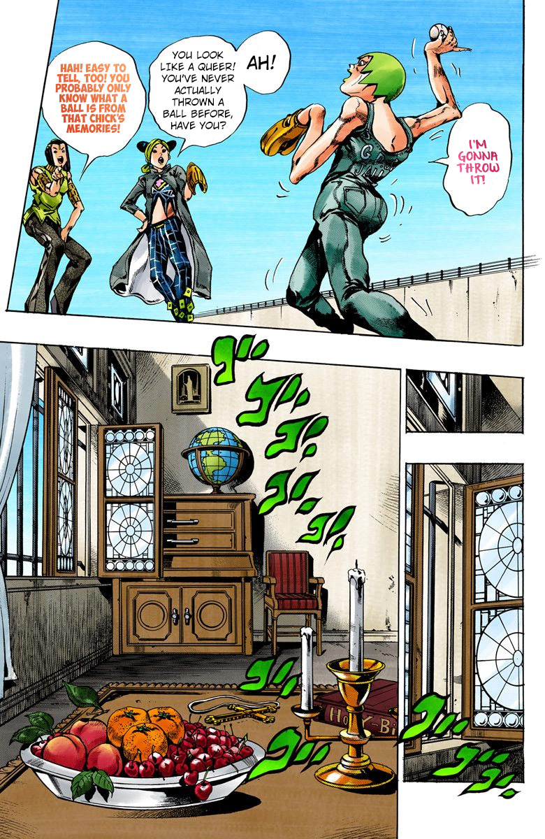 Jojo's Bizarre Adventure Part 5 - Vento Aureo - Vol.4 Chapter 34: Debt Collector Marilyn Manson Part 1