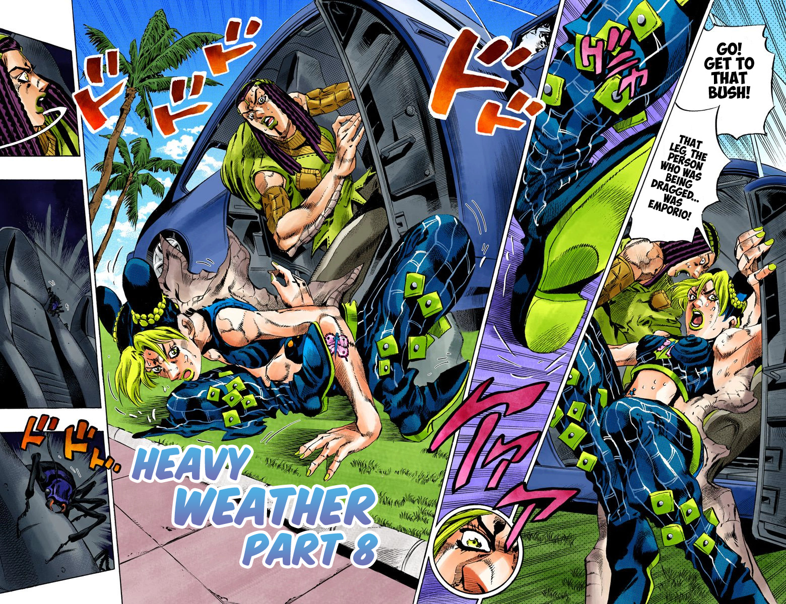 Jojo's Bizarre Adventure Part 5 - Vento Aureo - Vol.15 Chapter 132: Heavy Weather Part 8