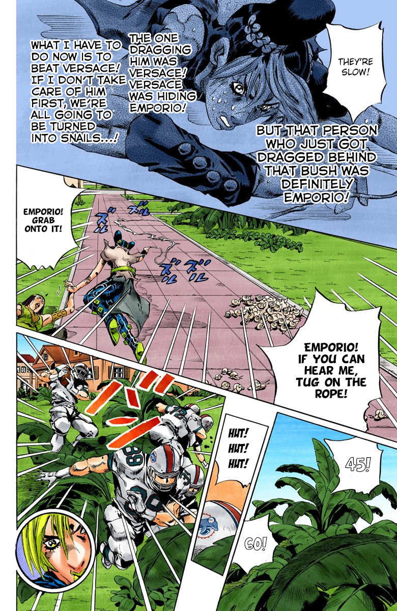 Jojo's Bizarre Adventure Part 5 - Vento Aureo - Vol.15 Chapter 132: Heavy Weather Part 8