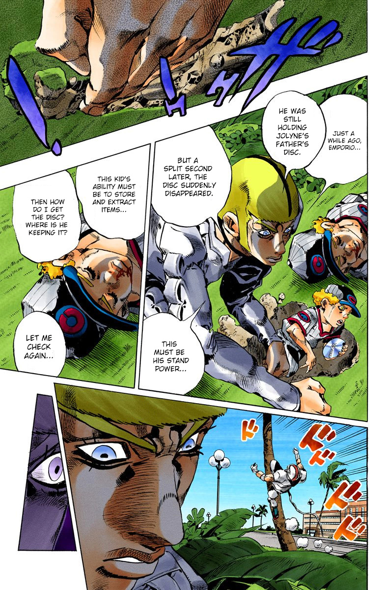 Jojo's Bizarre Adventure Part 5 - Vento Aureo - Vol.15 Chapter 132: Heavy Weather Part 8