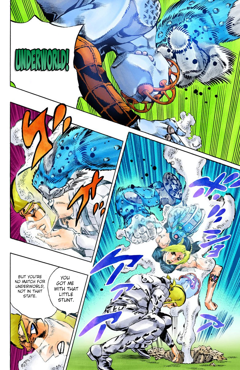 Jojo's Bizarre Adventure Part 5 - Vento Aureo - Vol.15 Chapter 132: Heavy Weather Part 8