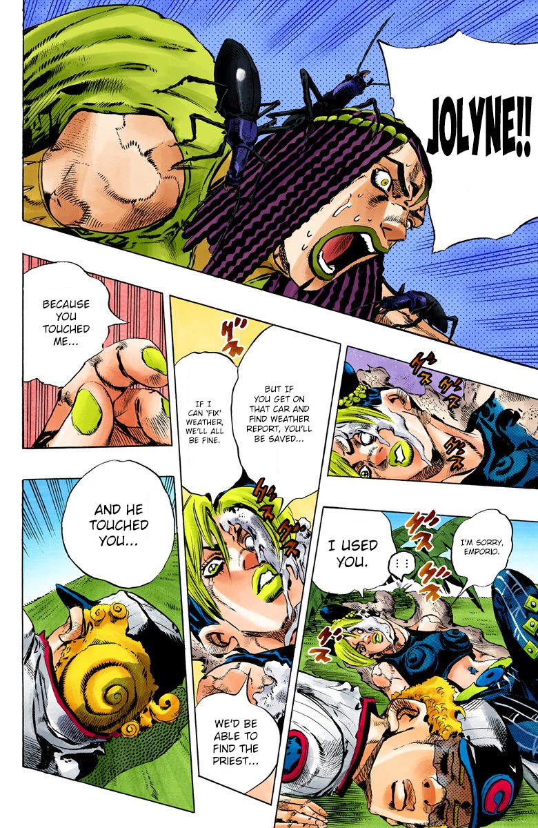 Jojo's Bizarre Adventure Part 5 - Vento Aureo - Vol.15 Chapter 132: Heavy Weather Part 8