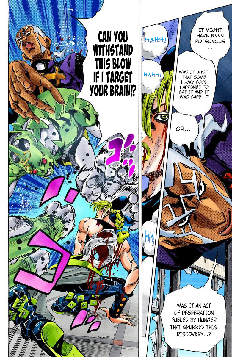 Jojo's Bizarre Adventure Part 5 - Vento Aureo - Vol.17 Chapter 147: C-Moon Part 7