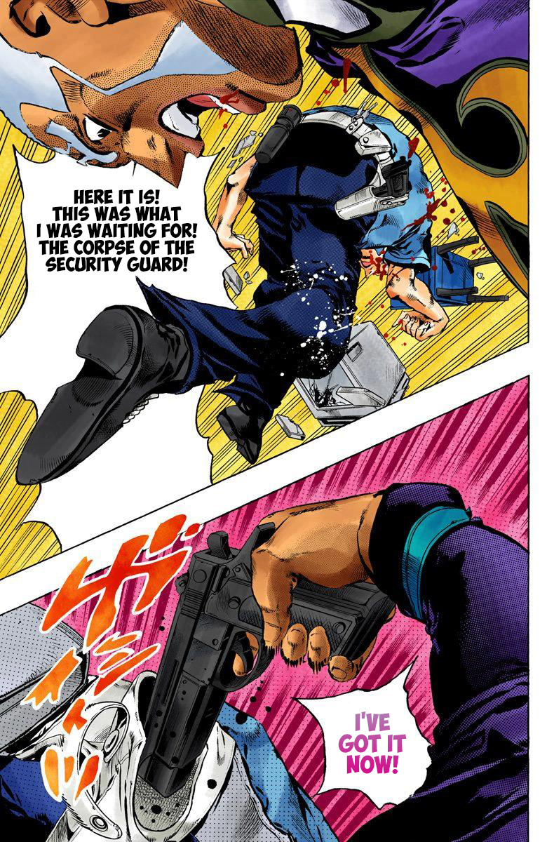 Jojo's Bizarre Adventure Part 5 - Vento Aureo - Vol.17 Chapter 147: C-Moon Part 7