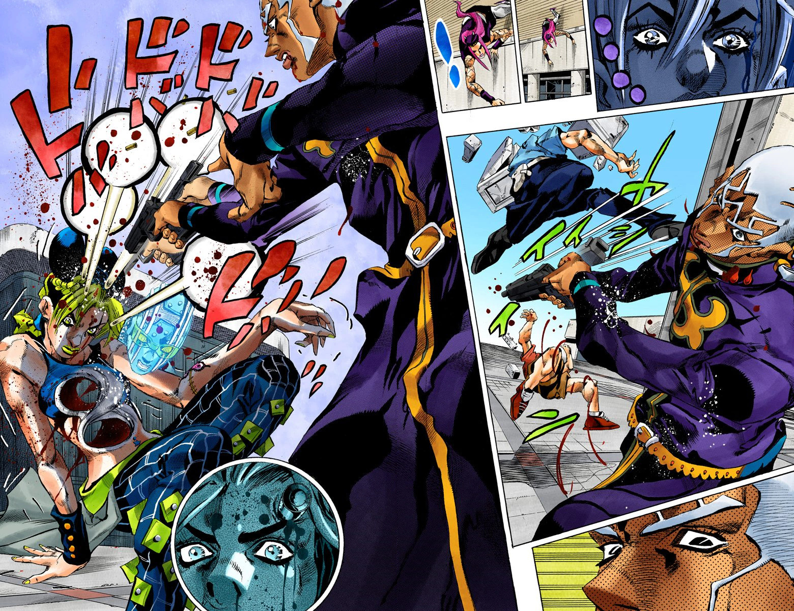 Jojo's Bizarre Adventure Part 5 - Vento Aureo - Vol.17 Chapter 147: C-Moon Part 7