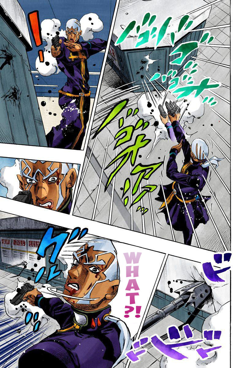 Jojo's Bizarre Adventure Part 5 - Vento Aureo - Vol.17 Chapter 147: C-Moon Part 7