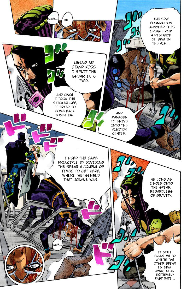 Jojo's Bizarre Adventure Part 5 - Vento Aureo - Vol.17 Chapter 147: C-Moon Part 7