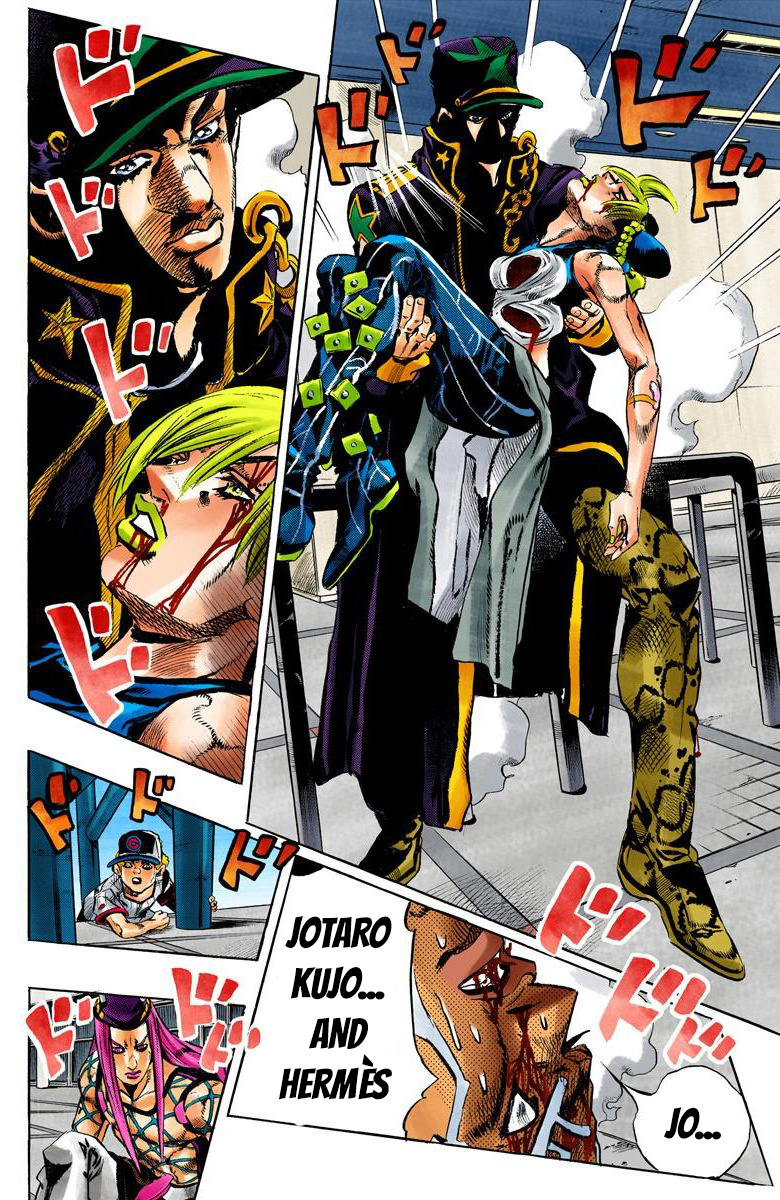 Jojo's Bizarre Adventure Part 5 - Vento Aureo - Vol.17 Chapter 147: C-Moon Part 7