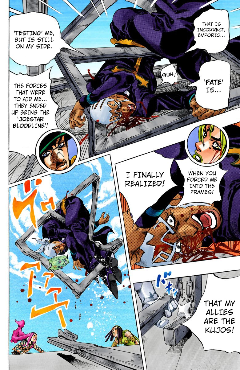 Jojo's Bizarre Adventure Part 5 - Vento Aureo - Vol.17 Chapter 147: C-Moon Part 7