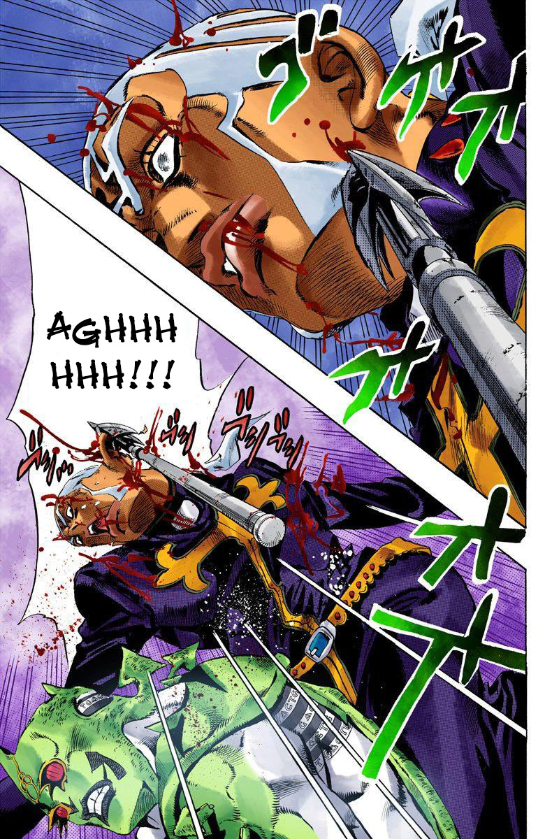 Jojo's Bizarre Adventure Part 5 - Vento Aureo - Vol.17 Chapter 148: C-Moon Part 8