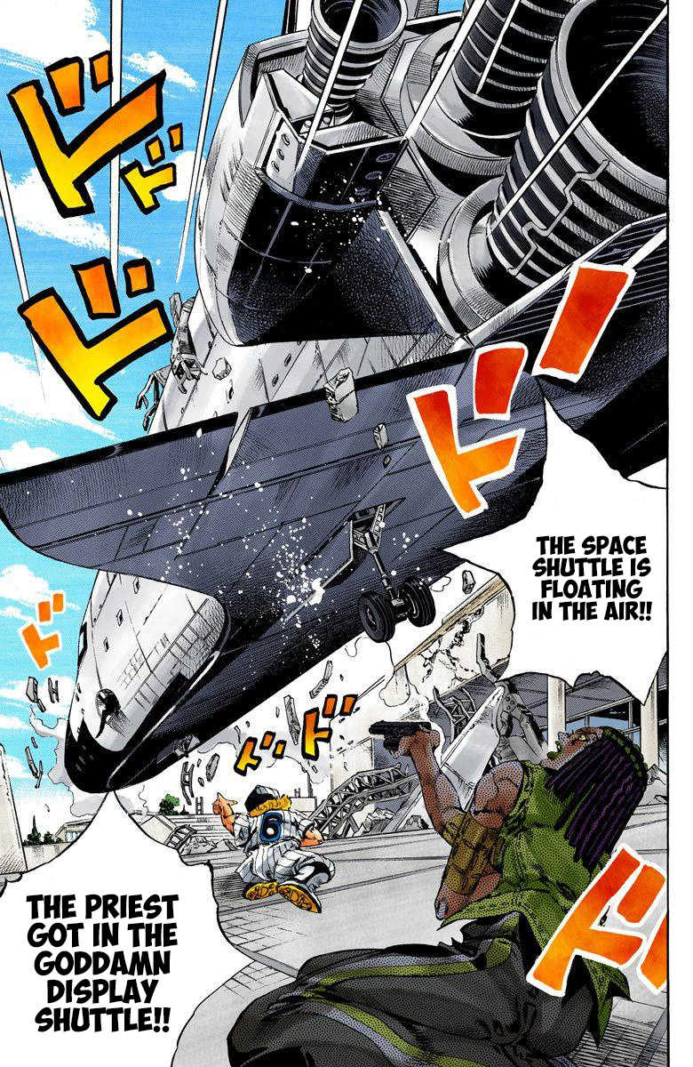 Jojo's Bizarre Adventure Part 5 - Vento Aureo - Vol.17 Chapter 148: C-Moon Part 8