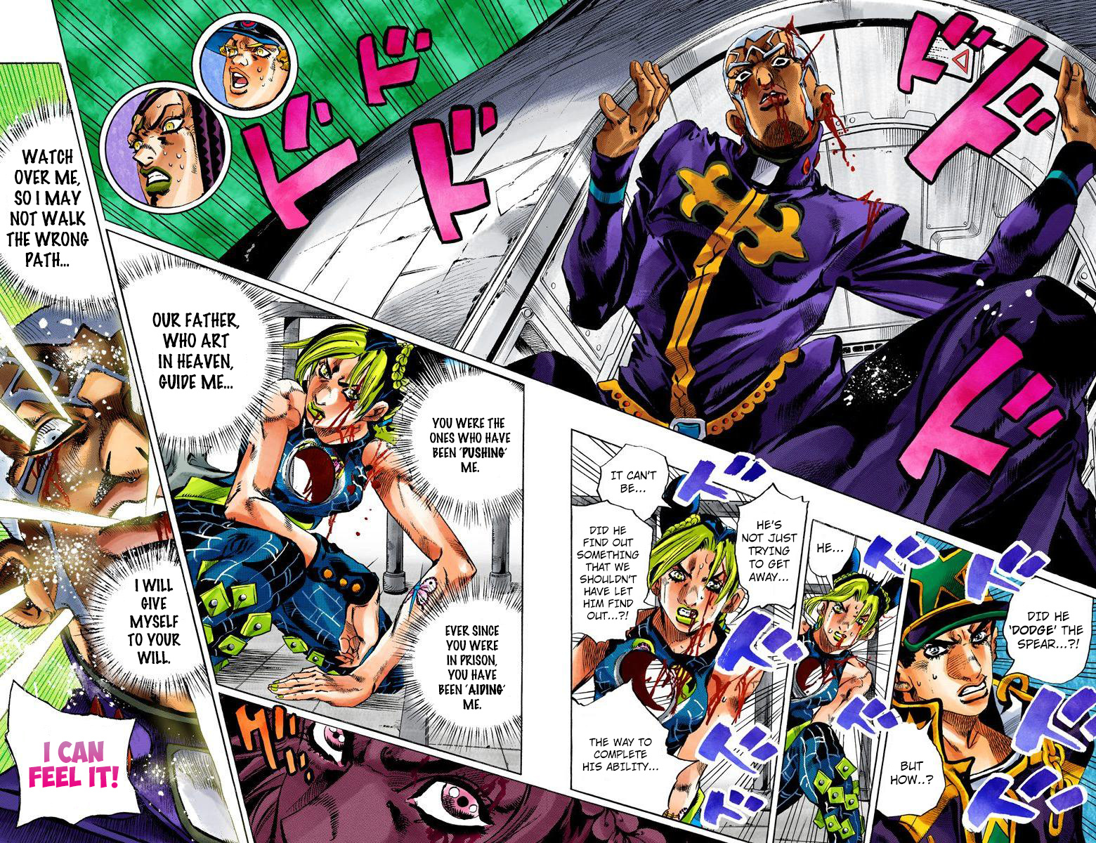 Jojo's Bizarre Adventure Part 5 - Vento Aureo - Vol.17 Chapter 148: C-Moon Part 8