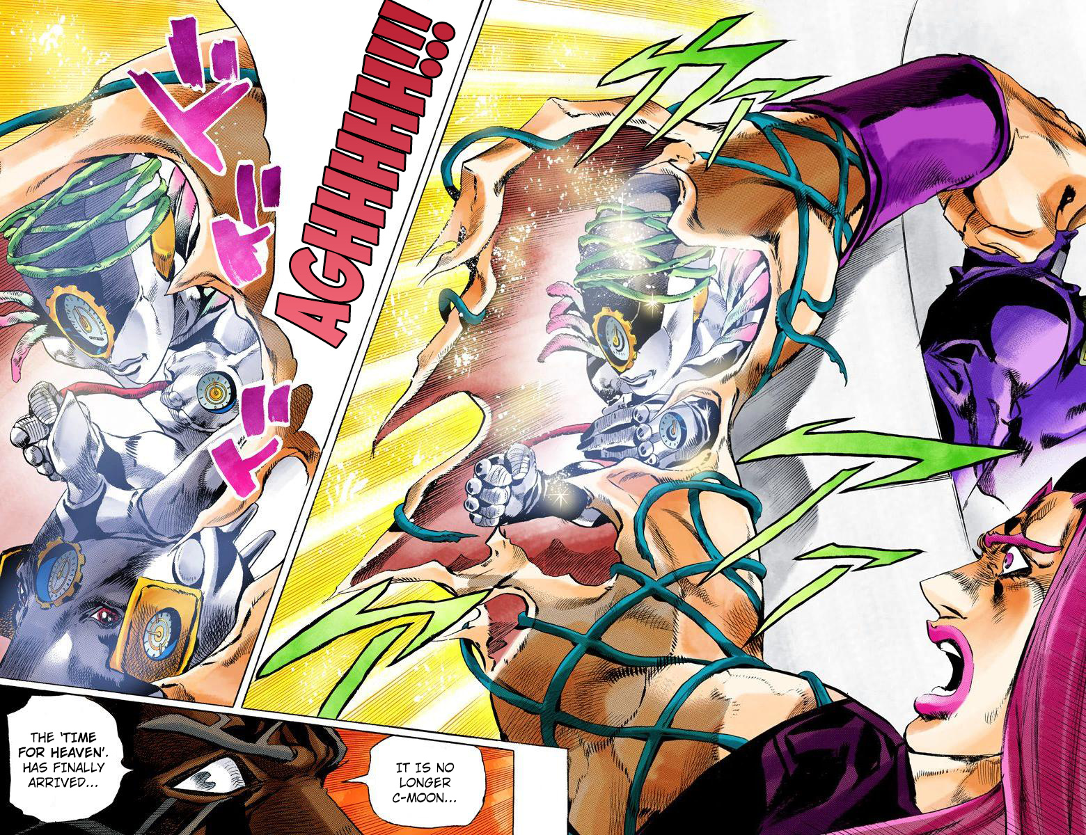 Jojo's Bizarre Adventure Part 5 - Vento Aureo - Vol.17 Chapter 148: C-Moon Part 8