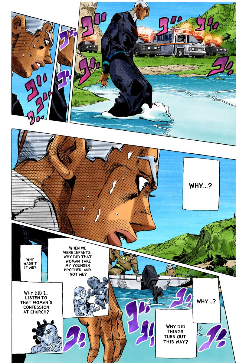 Jojo's Bizarre Adventure Part 5 - Vento Aureo - Vol.15 Chapter 129: Heavy Weather Part 5