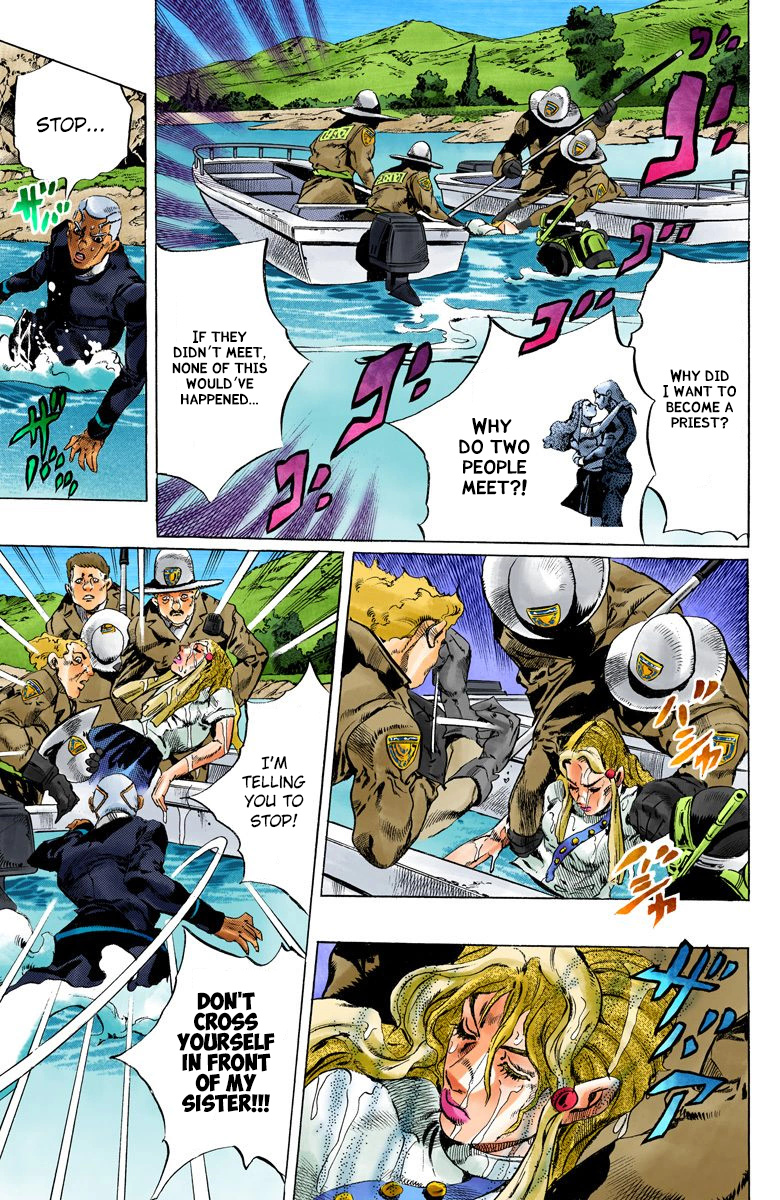 Jojo's Bizarre Adventure Part 5 - Vento Aureo - Vol.15 Chapter 129: Heavy Weather Part 5