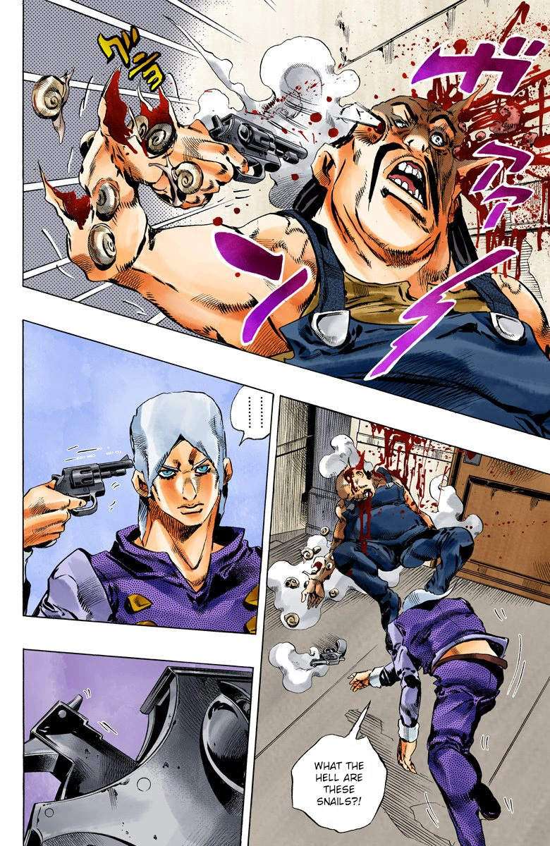 Jojo's Bizarre Adventure Part 5 - Vento Aureo - Vol.15 Chapter 129: Heavy Weather Part 5