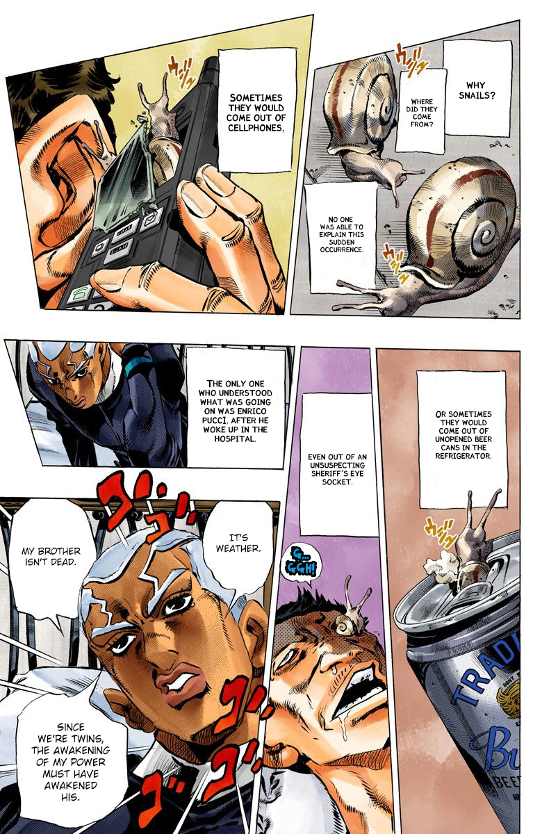 Jojo's Bizarre Adventure Part 5 - Vento Aureo - Vol.15 Chapter 129: Heavy Weather Part 5