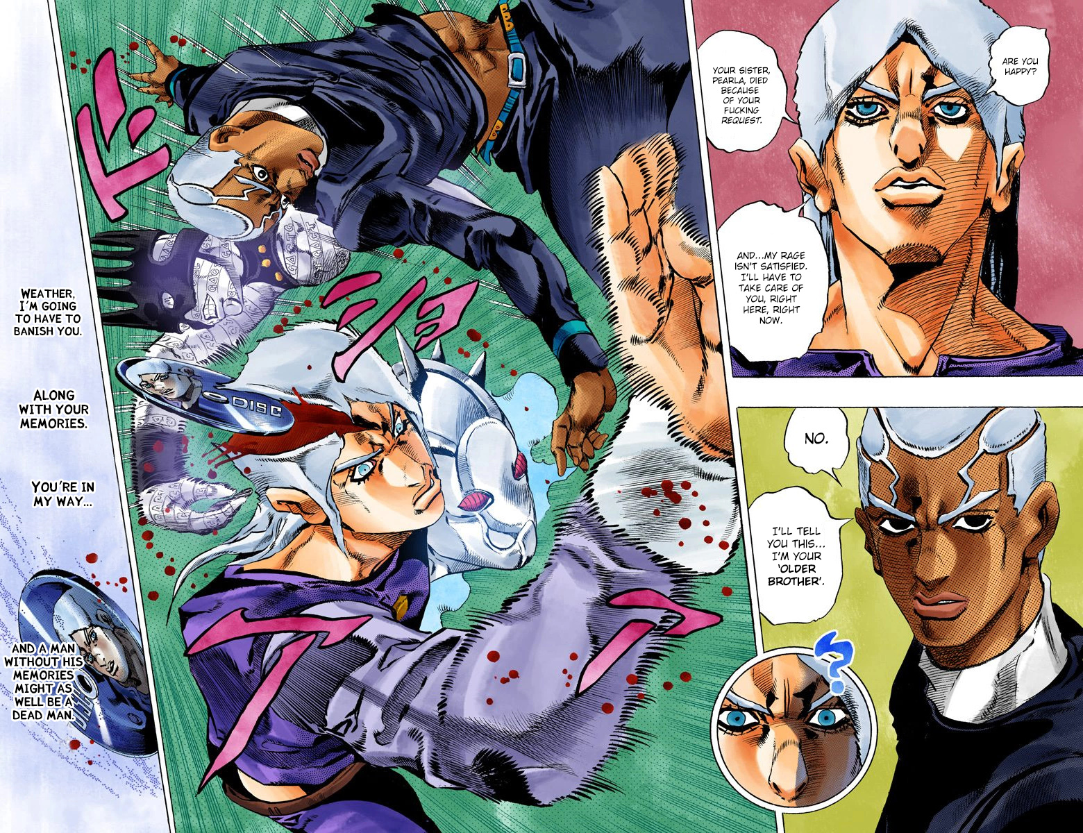 Jojo's Bizarre Adventure Part 5 - Vento Aureo - Vol.15 Chapter 129: Heavy Weather Part 5