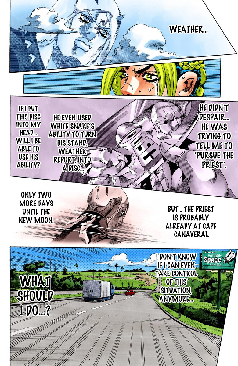 Jojo's Bizarre Adventure Part 5 - Vento Aureo - Vol.16 Chapter 138: At Cape Canaveral