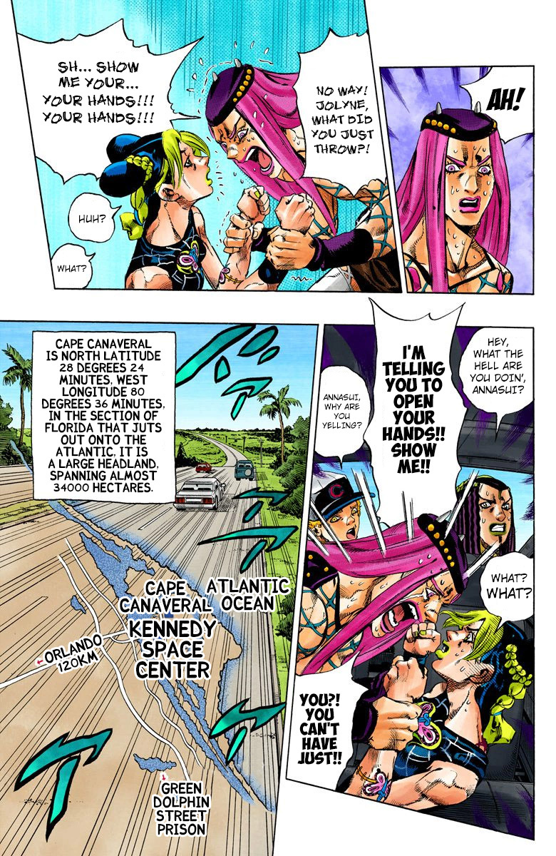 Jojo's Bizarre Adventure Part 5 - Vento Aureo - Vol.16 Chapter 138: At Cape Canaveral