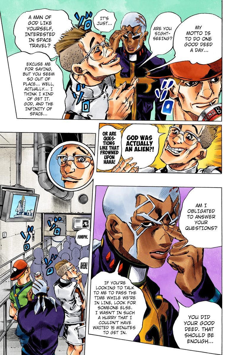 Jojo's Bizarre Adventure Part 5 - Vento Aureo - Vol.16 Chapter 138: At Cape Canaveral