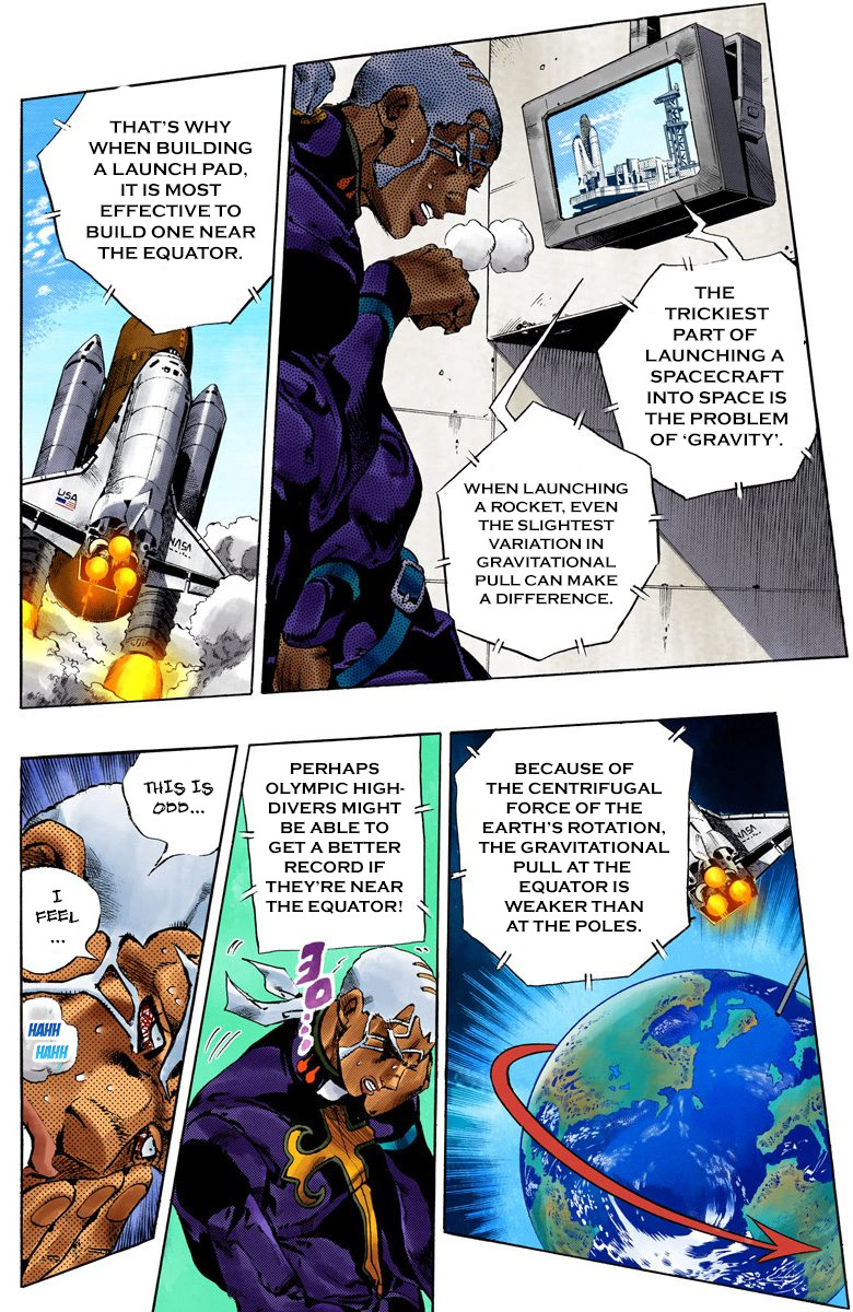 Jojo's Bizarre Adventure Part 5 - Vento Aureo - Vol.16 Chapter 138: At Cape Canaveral