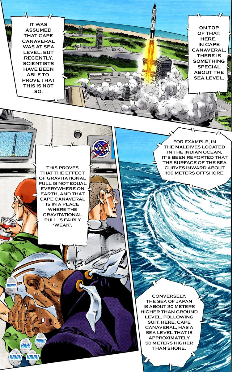 Jojo's Bizarre Adventure Part 5 - Vento Aureo - Vol.16 Chapter 138: At Cape Canaveral