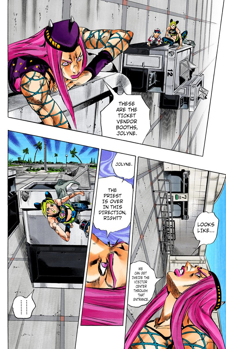 Jojo's Bizarre Adventure Part 5 - Vento Aureo - Vol.16 Chapter 140: The Gravity Of The New Moon Part 2