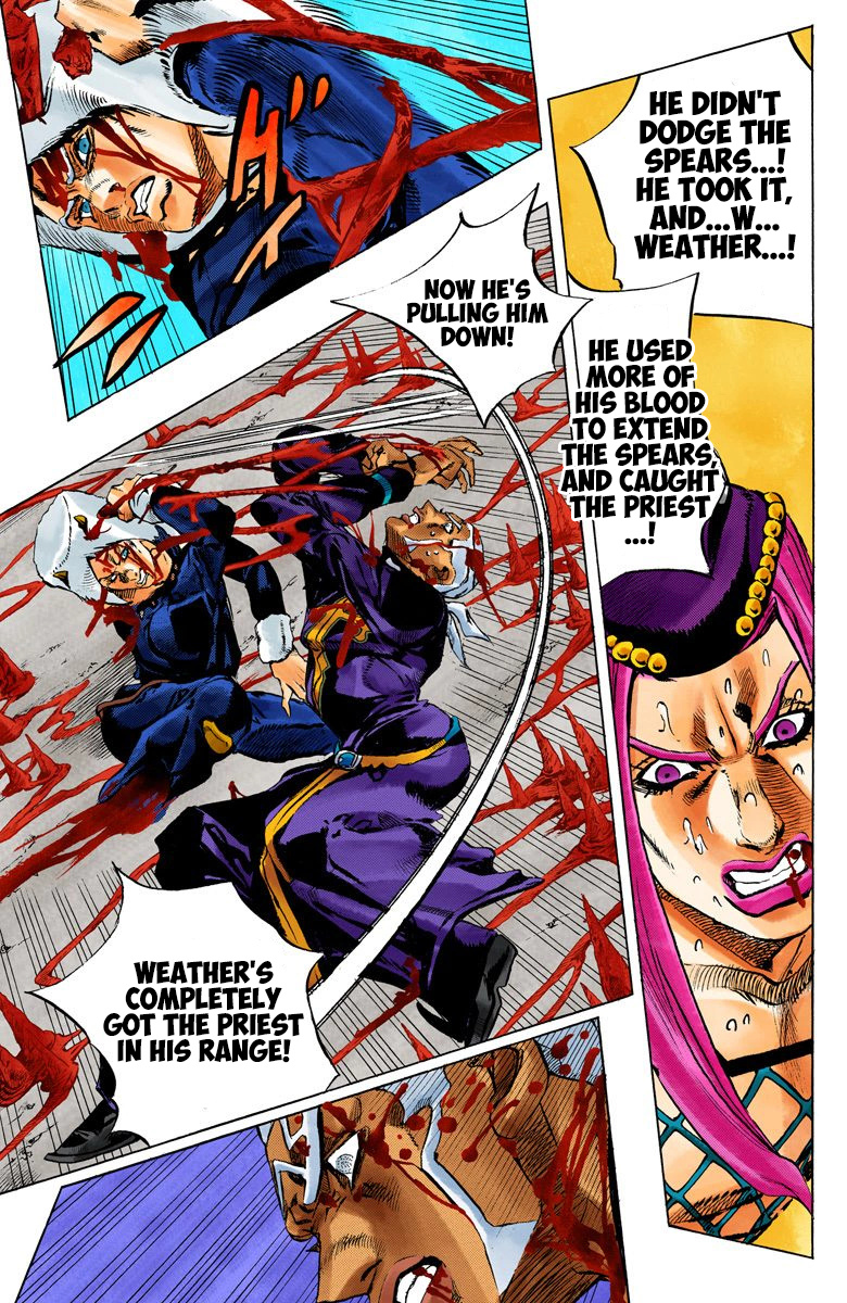 Jojo's Bizarre Adventure Part 5 - Vento Aureo - Vol.16 Chapter 136: Heavy Weather Part 12