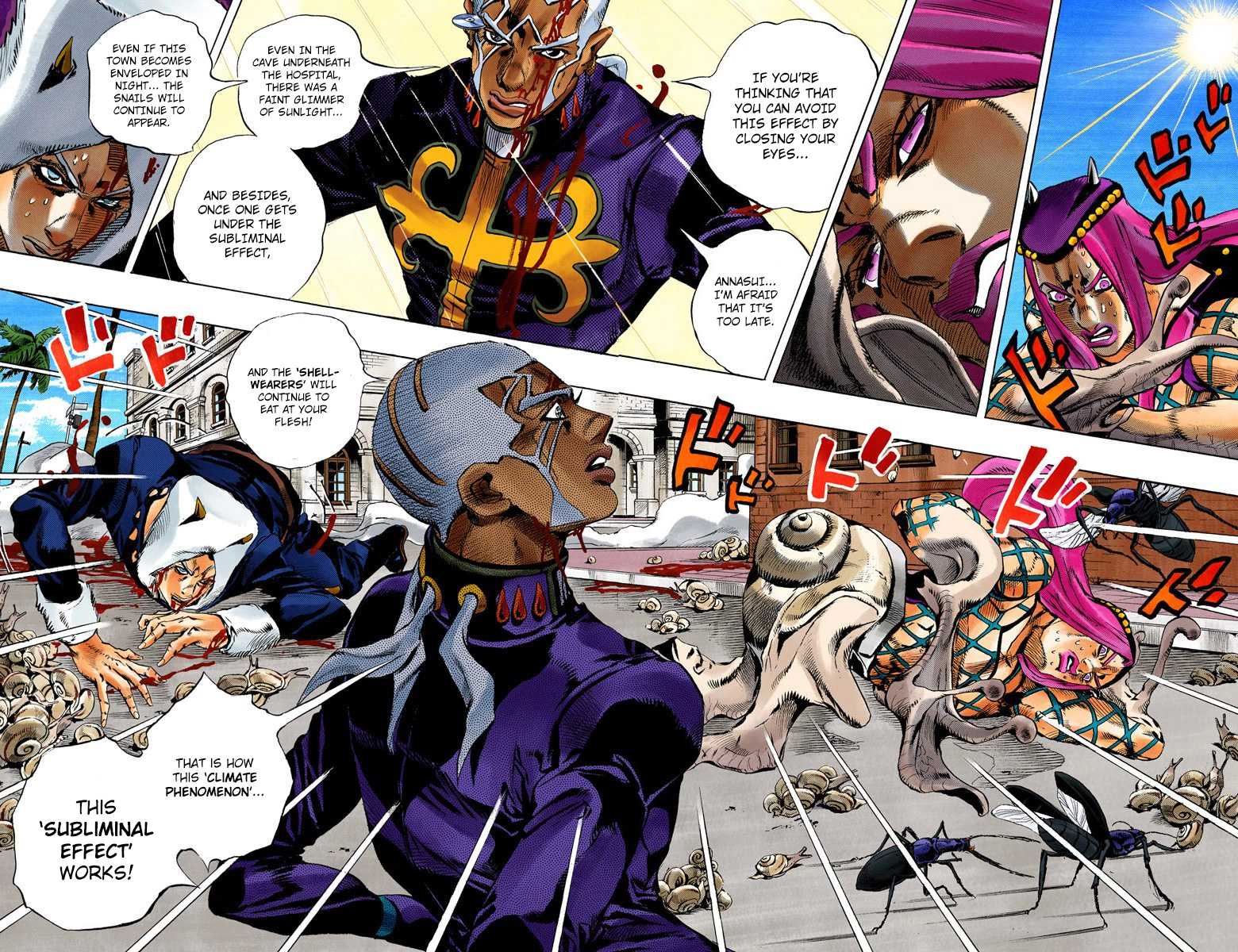 Jojo's Bizarre Adventure Part 5 - Vento Aureo - Vol.15 Chapter 135: Heavy Weather Part 11