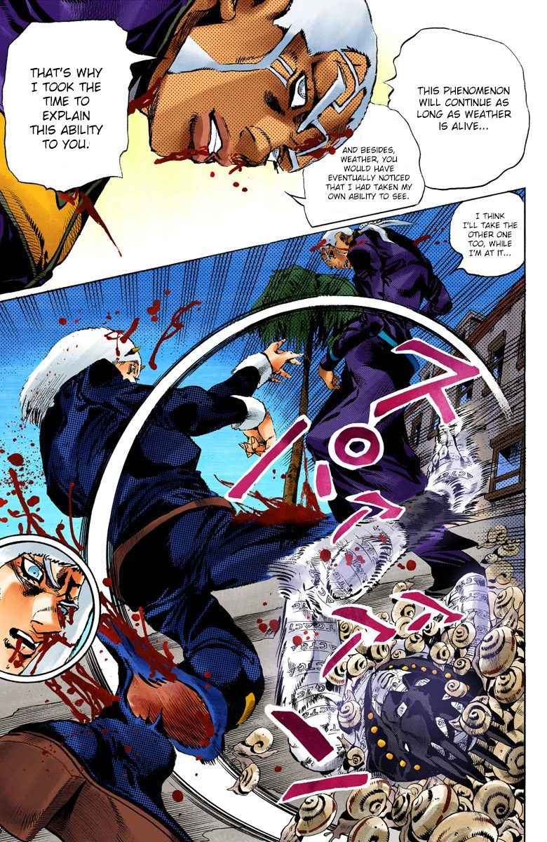 Jojo's Bizarre Adventure Part 5 - Vento Aureo - Vol.15 Chapter 135: Heavy Weather Part 11